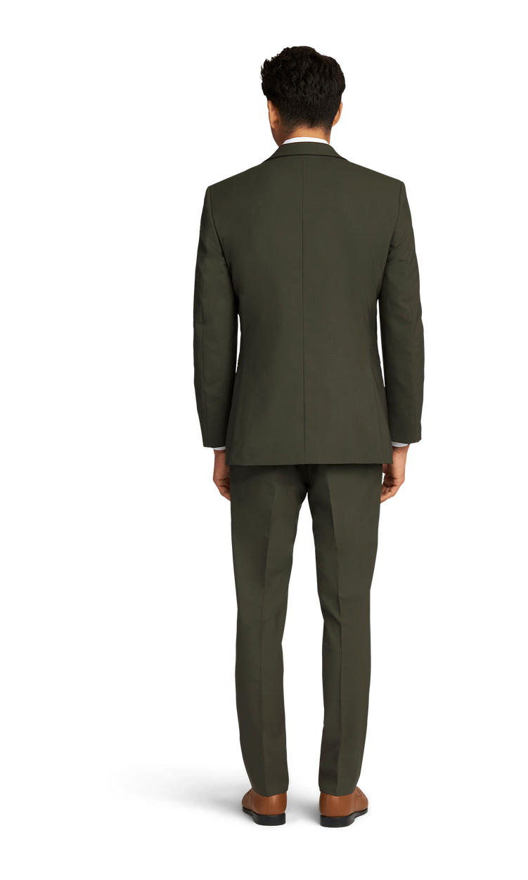 Olive Green Suit image number 3