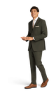 Olive Green Suit image number 2