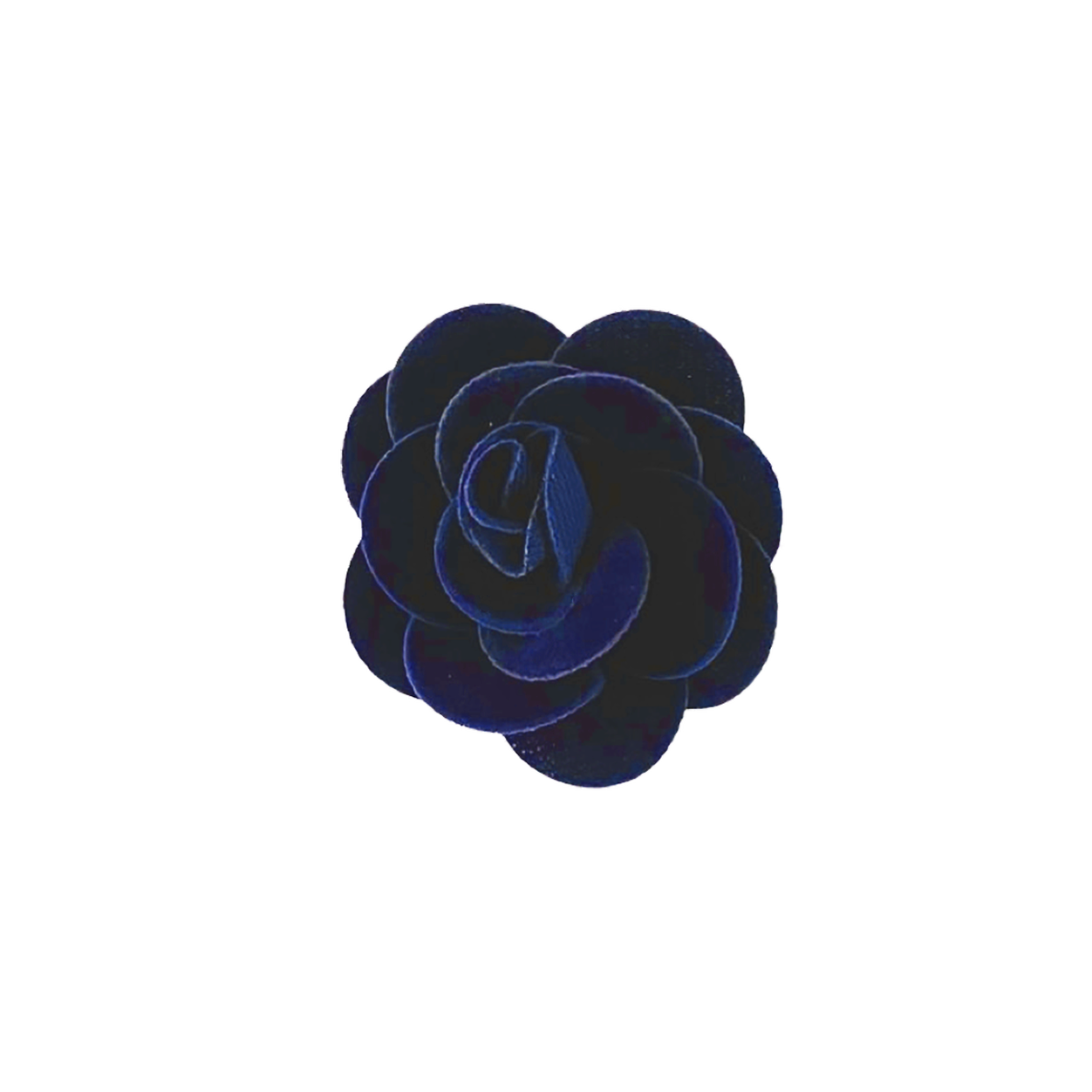Navy Rose Lapel Pin image number 1